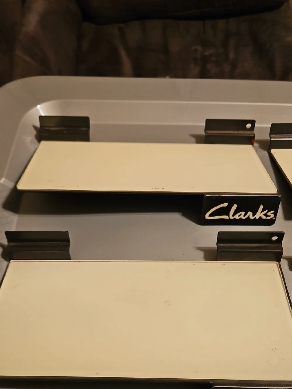 Clarks Shoe Wall Slats Set of 4